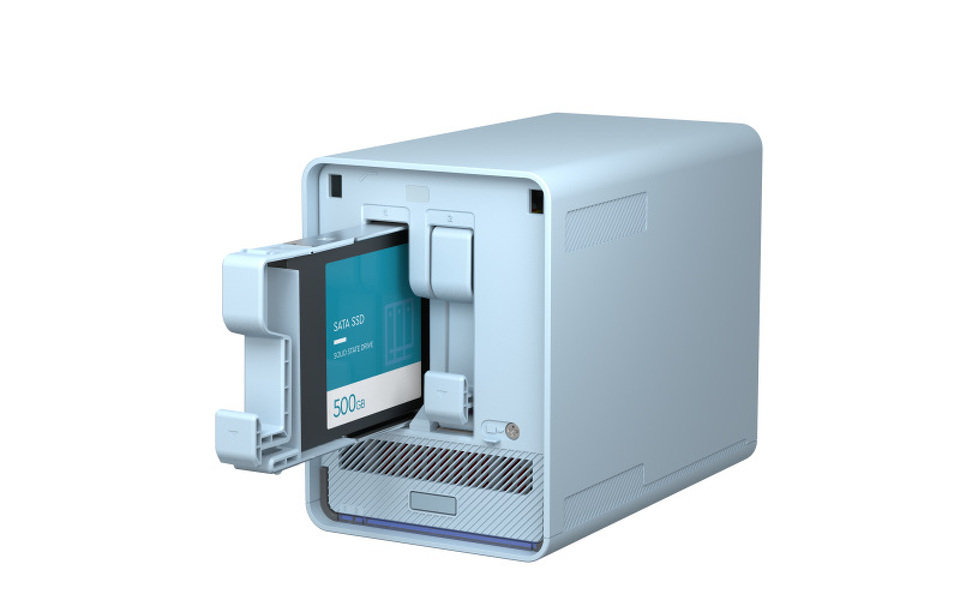 Zdjęcie produktu: Qnap Qmiroplus-201W Trójzakresowy router Wi-Fi SD-WAN AC2200, 2 bay- 2x 2,5'', Qualcomm IPQ4019, 4-rdzeniowyARM Cortex A7@716,8 MHz, 2x GbE, 512 MB DDR3, 1x USB 3.2, Bluetooth 5 Zdjęcie produktu: Qnap Qmiroplus-201W Trójzakresowy router Wi-Fi SD-WAN AC2200, 2 bay- 2x 2,5'', Qualcomm IPQ4019, 4-rdzeniowyARM Cortex A7@716,8 MHz, 2x GbE, 512 MB DDR3, 1x USB 3.2, Bluetooth 5