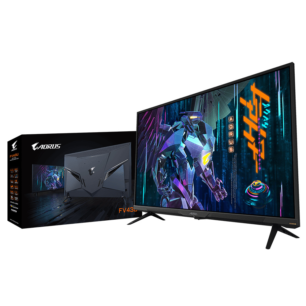 Gigabyte Aorus FV43U Gaming 43" 4K VA QLED 1ms 144Hz Gigabyte Aorus FV43U Gaming 43" 4K VA QLED 1ms 144Hz