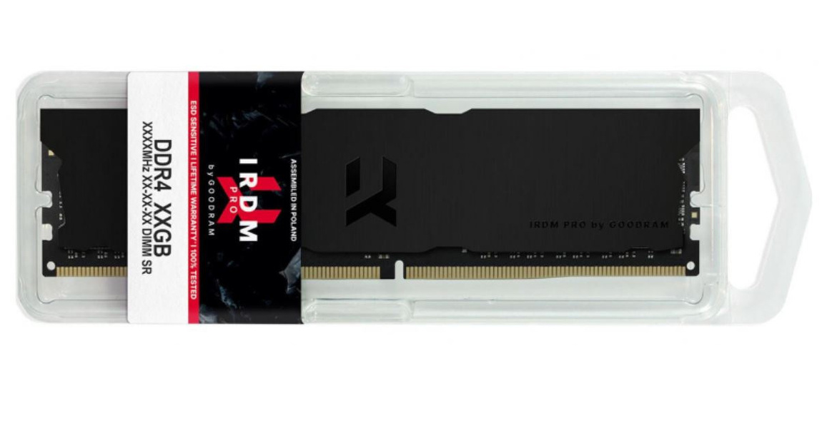 Zdjęcie produktu: Pamięć GoodRam IRDM PRO 8GB DDR4 3600 CL18 Deep Black IRP-K3600D4V64L18S/8G Zdjęcie produktu: Pamięć GoodRam IRDM PRO 8GB DDR4 3600 CL18 Deep Black IRP-K3600D4V64L18S/8G
