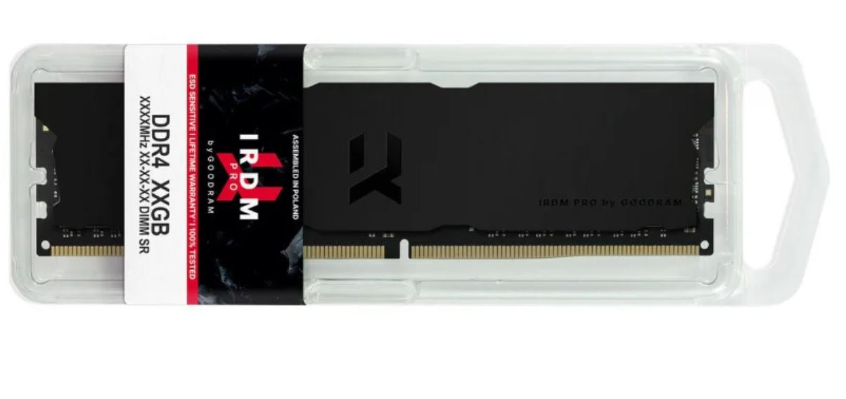 Pamięć GoodRam IRDM PRO 32GB (2x16GB) DDR4 3600 CL18-22-22 Deep Black IRP-K3600D4V64L18/32GDC