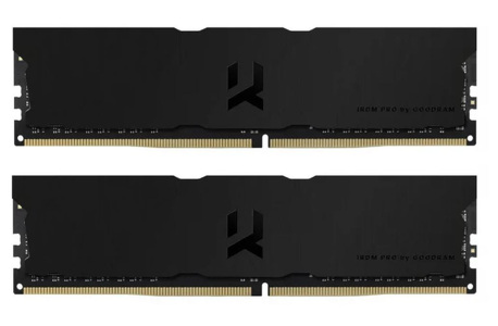 Miniatura produktu: Pamięć GoodRam IRDM PRO 32GB (2x16GB) DDR4 3600 CL18-22-22 Deep Black IRP-K3600D4V64L18/32GDC