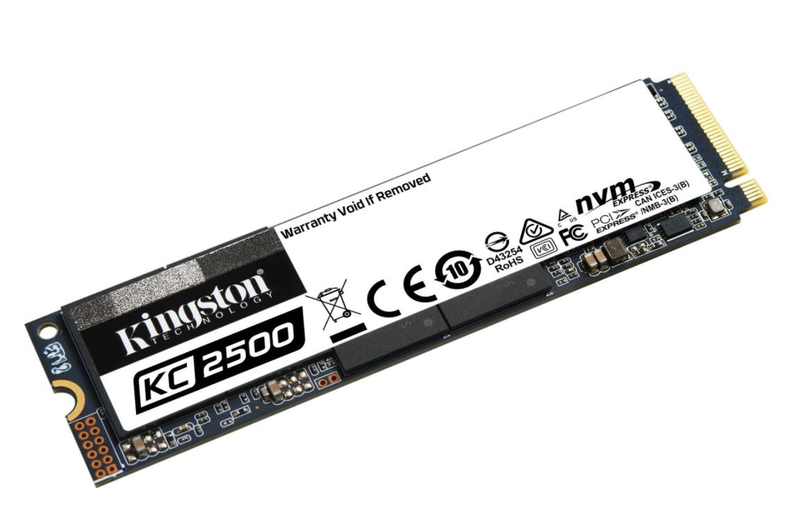 Dysk Kingston SSD SKC2500 2TB M.2 PCIe NVMe Gen3 3500/2900MB/s SKC2500M8/2000G Dysk Kingston SSD SKC2500 2TB M.2 PCIe NVMe Gen3 3500/2900MB/s SKC2500M8/2000G