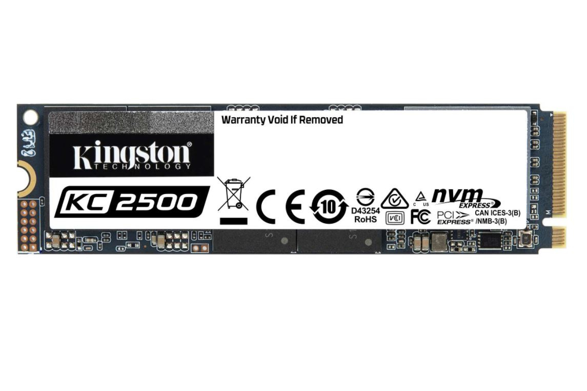 Dysk Kingston SSD SKC2500 2TB M.2 PCIe NVMe Gen3 3500/2900MB/s SKC2500M8/2000G Dysk Kingston SSD SKC2500 2TB M.2 PCIe NVMe Gen3 3500/2900MB/s SKC2500M8/2000G
