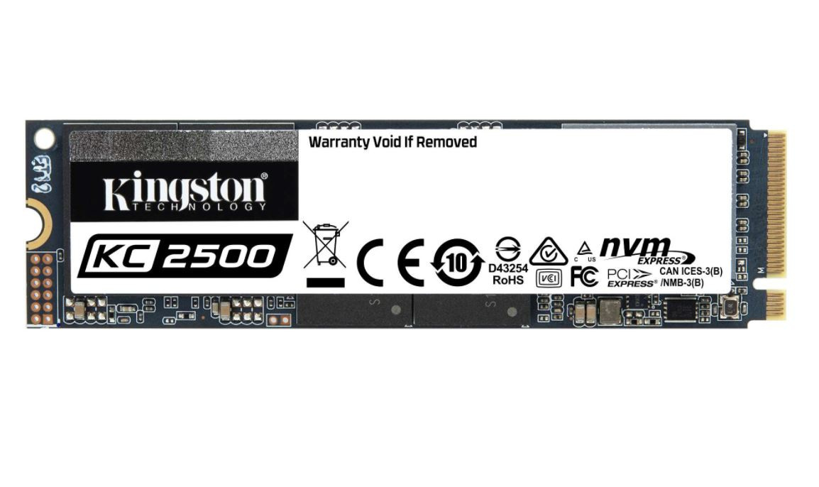 Dysk Kingston SSD SKC2500 250GB M.2 PCIe NVMe Gen3 3500/1200MB/s SKC2500M8/250G