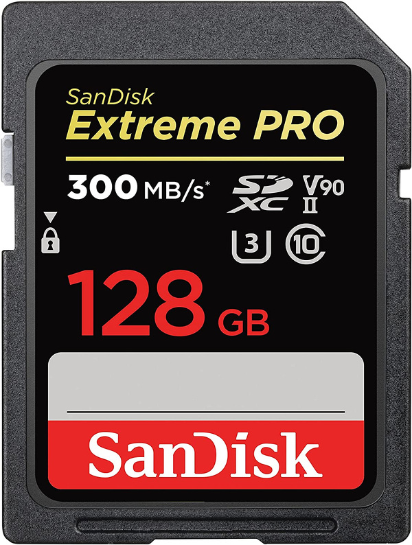 Zdjęcie produktu: Karta SanDisk Extreme PRO SDXC 128GB 300/260 MB/s UHS-II U3 V90 (SDSDXDK-128G-GN4IN) Zdjęcie produktu: Karta SanDisk Extreme PRO SDXC 128GB 300/260 MB/s UHS-II U3 V90 (SDSDXDK-128G-GN4IN)