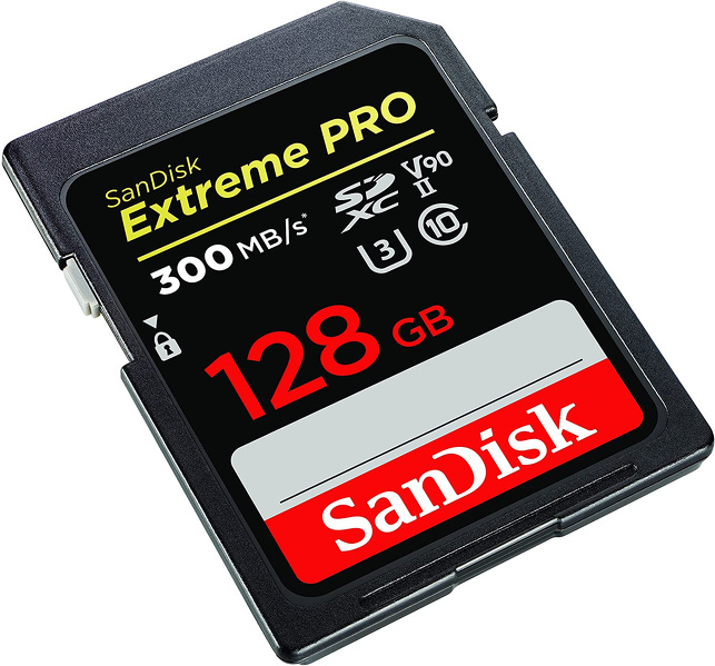 Zdjęcie produktu: Karta SanDisk Extreme PRO SDXC 128GB 300/260 MB/s UHS-II U3 V90 (SDSDXDK-128G-GN4IN) Zdjęcie produktu: Karta SanDisk Extreme PRO SDXC 128GB 300/260 MB/s UHS-II U3 V90 (SDSDXDK-128G-GN4IN)