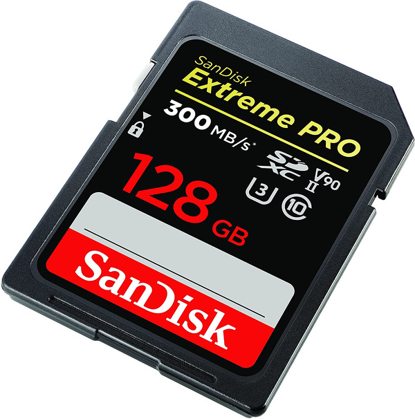Zdjęcie produktu: Karta SanDisk Extreme PRO SDXC 128GB 300/260 MB/s UHS-II U3 V90 (SDSDXDK-128G-GN4IN) Zdjęcie produktu: Karta SanDisk Extreme PRO SDXC 128GB 300/260 MB/s UHS-II U3 V90 (SDSDXDK-128G-GN4IN)