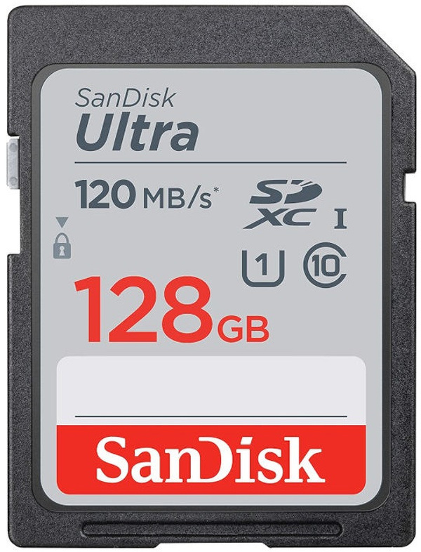 Zdjęcie produktu: Karta SanDisk Ultra SDXC 128GB 120MB/s UHS-I Class 10 (SDSDUN4-128G-GN6IN) Zdjęcie produktu: Karta SanDisk Ultra SDXC 128GB 120MB/s UHS-I Class 10 (SDSDUN4-128G-GN6IN)