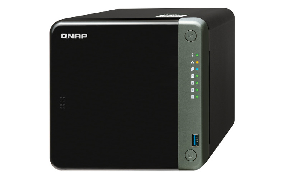 Zdjęcie produktu: Serwer plików QNAP TS-453D-4G rozbudowany do 8G 4-bay, Celeron J4125 quad-core 2.0 GHz, 8G RAM DDR4, 2x 2,5 GbE LAN, 2xUSB 2.0, 2xUSB 3.2, 1xHDMI, 1x PCIe.. Zdjęcie produktu: Serwer plików QNAP TS-453D-4G rozbudowany do 8G 4-bay, Celeron J4125 quad-core 2.0 GHz, 8G RAM DDR4, 2x 2,5 GbE LAN, 2xUSB 2.0, 2xUSB 3.2, 1xHDMI, 1x PCIe..