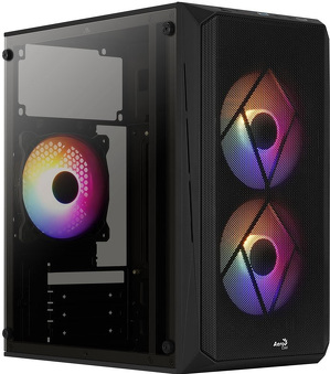 Miniatura produktu: Obudowa do komputera Aerocool CS-107 v2 Mini ATX FRGB Mesh Miniatura produktu: Obudowa do komputera Aerocool CS-107 v2 Mini ATX FRGB Mesh