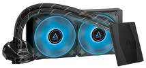 Miniatura zdjęcia: Chłodzenie wodne Arctic Liquid Freezer II 240 RGB Black z kontrolerem (ACFRE00099A) Miniatura zdjęcia: Chłodzenie wodne Arctic Liquid Freezer II 240 RGB Black z kontrolerem (ACFRE00099A)