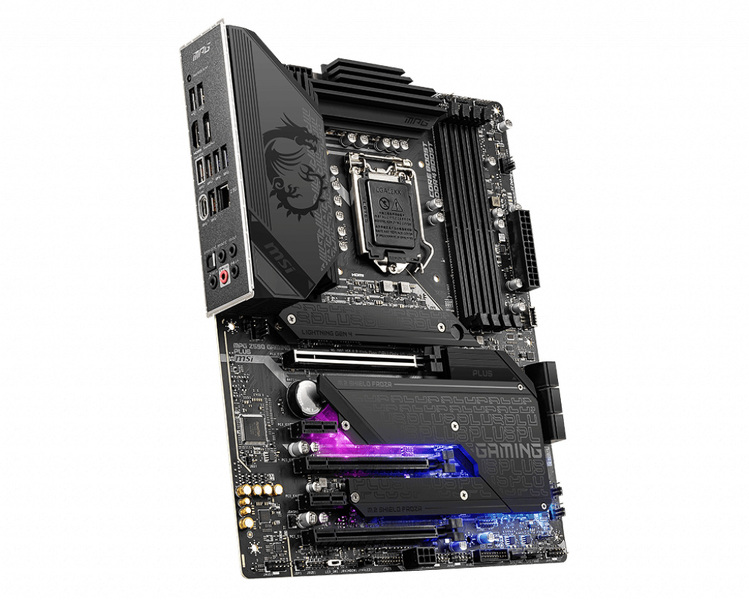 Zdjęcie produktu: Płyta główna MSI MPG Z590 GAMING PLUS DDR4 LGA1200 Zdjęcie produktu: Płyta główna MSI MPG Z590 GAMING PLUS DDR4 LGA1200