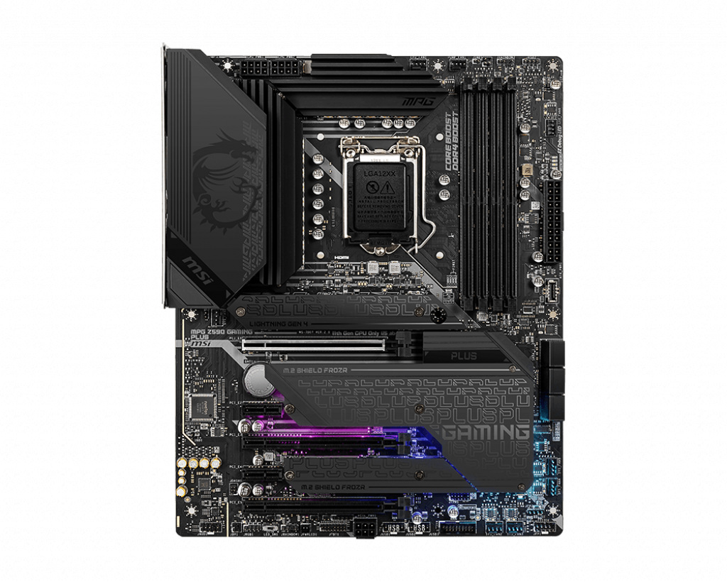 Płyta główna MSI MPG Z590 GAMING PLUS DDR4 LGA1200 Płyta główna MSI MPG Z590 GAMING PLUS DDR4 LGA1200