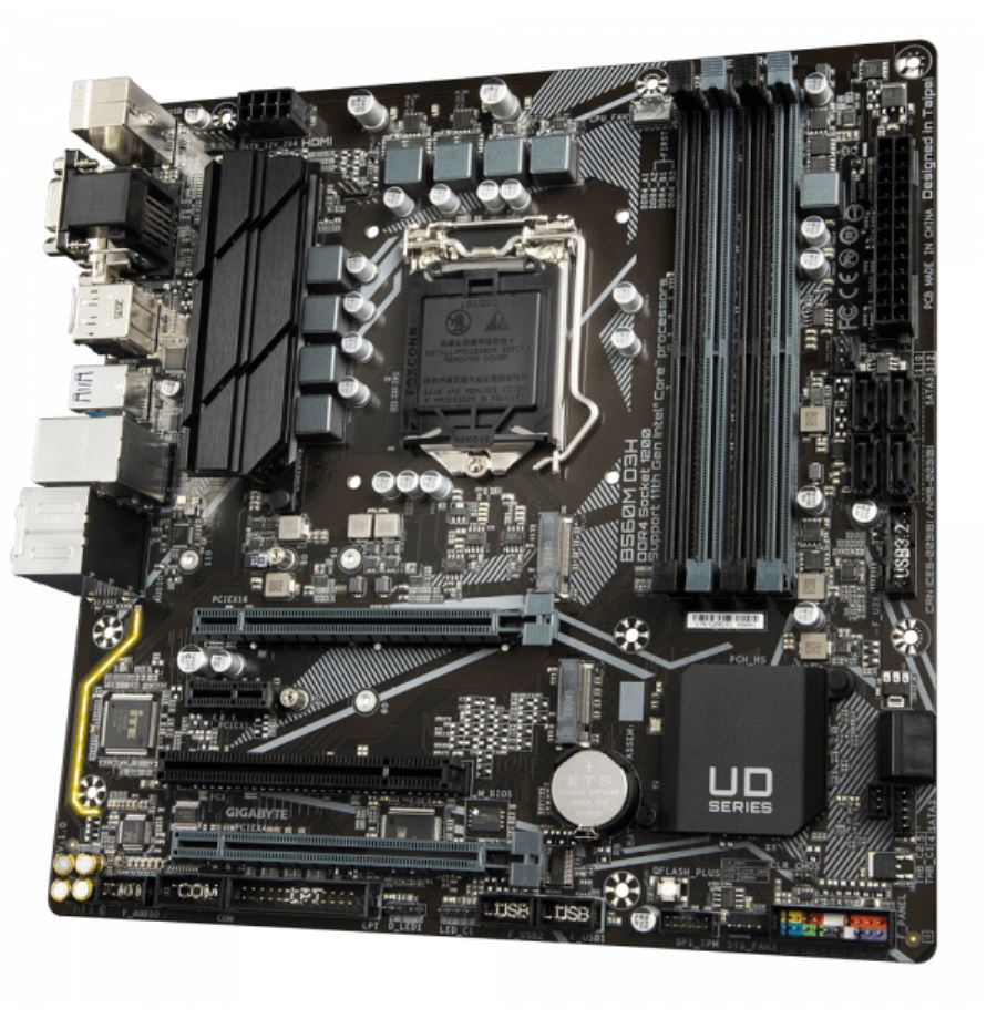 Płyta główna Gigabyte B560M D3H DDR4 LGA1200 Płyta główna Gigabyte B560M D3H DDR4 LGA1200