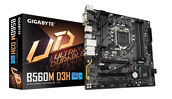 Miniatura zdjęcia: Płyta główna Gigabyte B560M D3H DDR4 LGA1200 Miniatura zdjęcia: Płyta główna Gigabyte B560M D3H DDR4 LGA1200