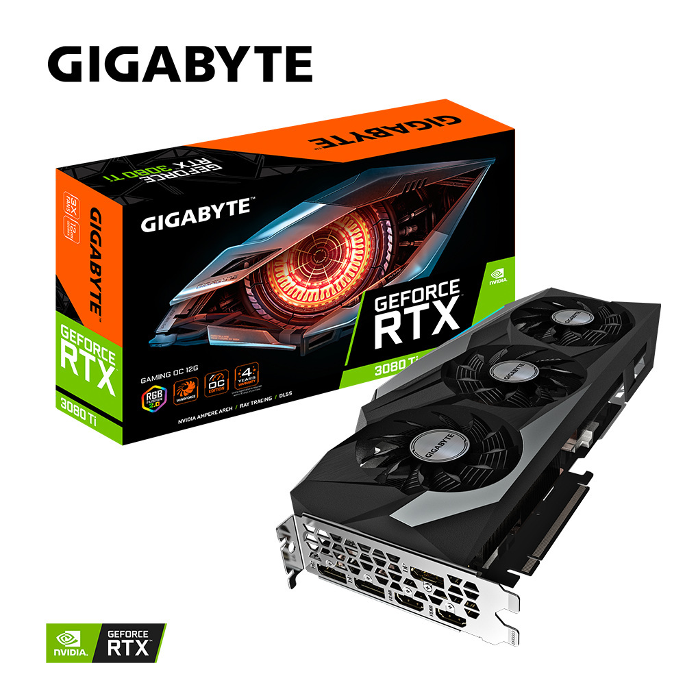 Gigabyte GeForce RTX 3080 Ti Gaming OC 12GB GDDR6X (GV-N308TGAMING OC-12GD) Gigabyte GeForce RTX 3080 Ti Gaming OC 12GB GDDR6X (GV-N308TGAMING OC-12GD)