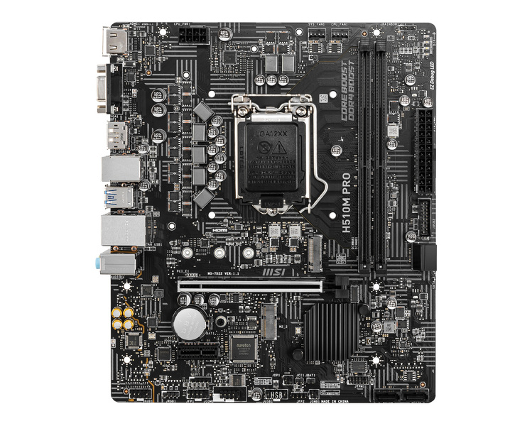 Zdjęcie produktu: Płyta główna MSI H510M PRO DDR4 LGA1200