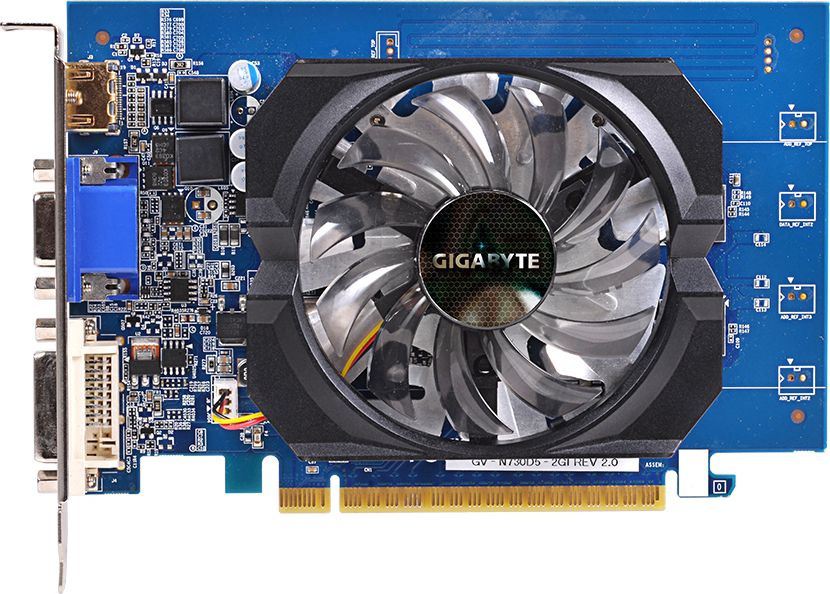 Gigabyte GeForce GT 730 2048MB 64Bit PCI-E GDDR5 (GV-N730D5-2GI 2.0) Gigabyte GeForce GT 730 2048MB 64Bit PCI-E GDDR5 (GV-N730D5-2GI 2.0)