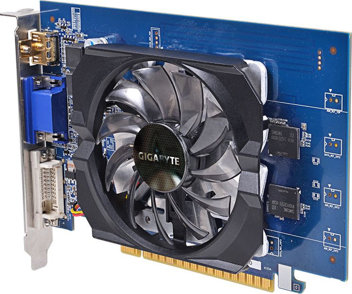 Zdjęcie produktu: Gigabyte GeForce GT 730 2048MB 64Bit PCI-E GDDR5 (GV-N730D5-2GI 2.0) Zdjęcie produktu: Gigabyte GeForce GT 730 2048MB 64Bit PCI-E GDDR5 (GV-N730D5-2GI 2.0)
