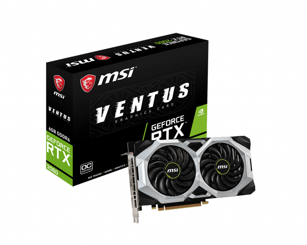MSI GeForce RTX 2060 VENTUS 6GB GP OC GDDR6 PCI-e