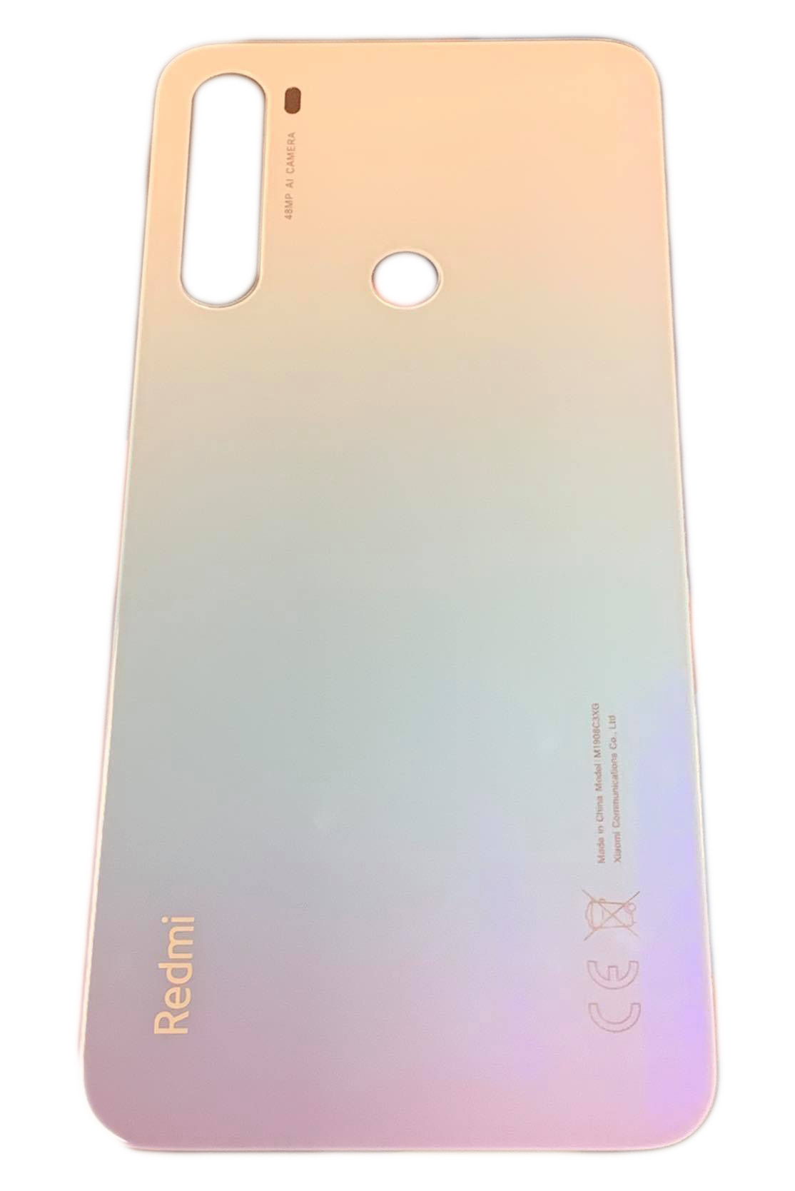 część serwisowa Xiaomi Redmi Note 8T White tylna obudowa