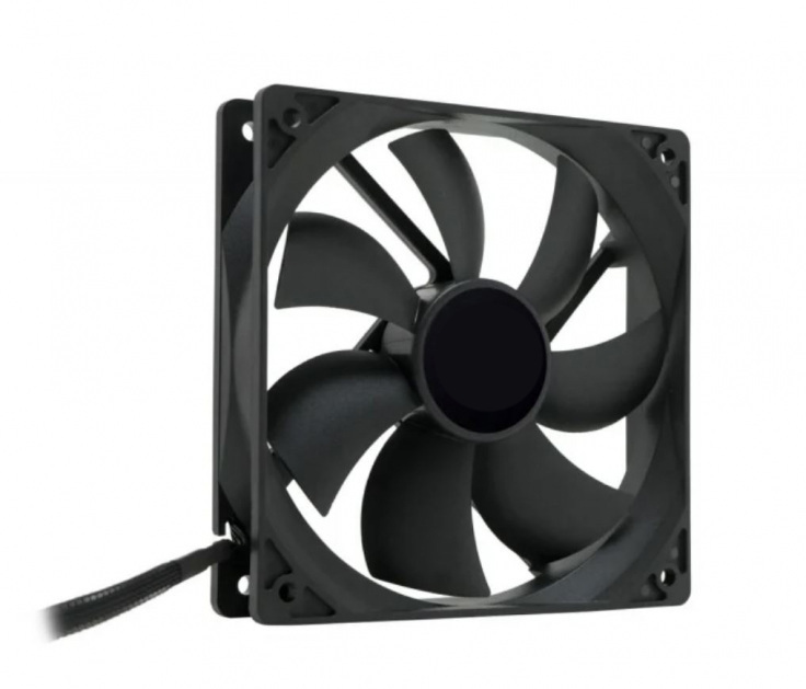 Wentylator Czarny 12025-SL