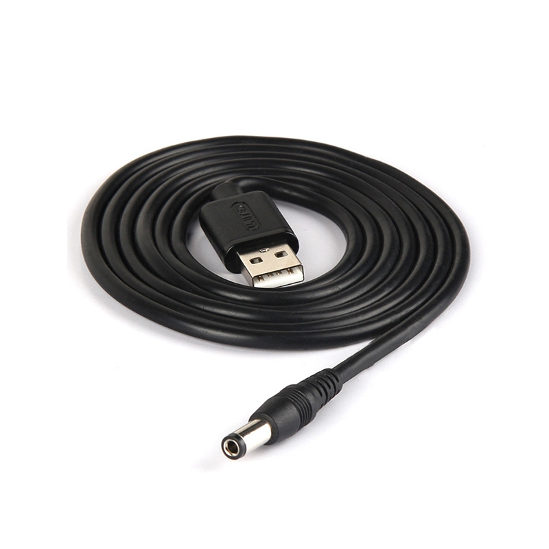 Unitek kabel zasilający USB - wtyk DC 5.5/2.5mm 9V (Y-C4046BK)