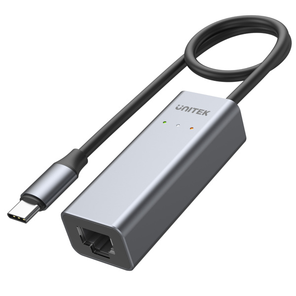 Zdjęcie produktu: Unitek Adapter USB TYP-C 3.2 GEN 1 to Ethernet 10/100/1000/2500 (U1313A) Zdjęcie produktu: Unitek Adapter USB TYP-C 3.2 GEN 1 to Ethernet 10/100/1000/2500 (U1313A)