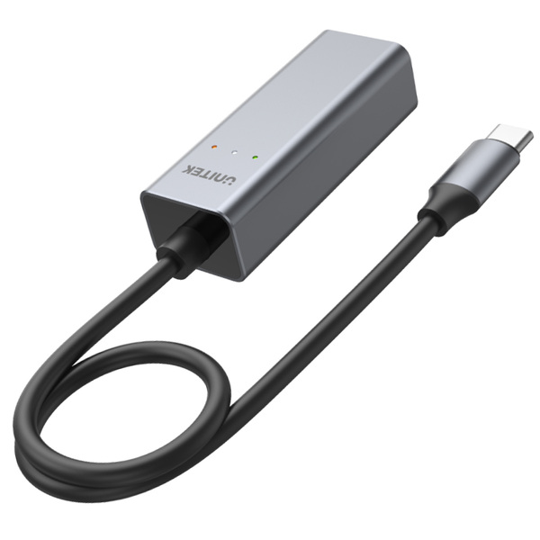 Zdjęcie produktu: Unitek Adapter USB TYP-C 3.2 GEN 1 to Ethernet 10/100/1000/2500 (U1313A) Zdjęcie produktu: Unitek Adapter USB TYP-C 3.2 GEN 1 to Ethernet 10/100/1000/2500 (U1313A)