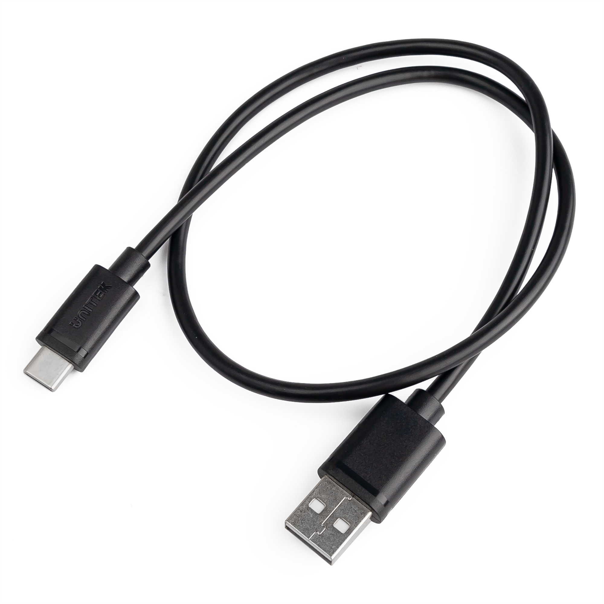 Przewód ładujący USB-A 2.0 do USB Typ-C Unitek 0.5m (Y-C481BK)