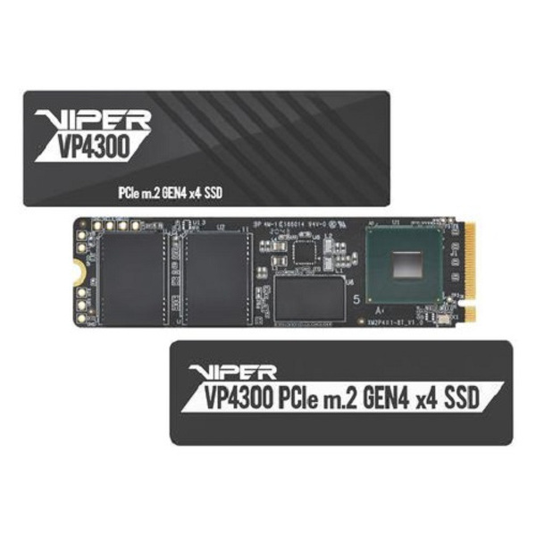 Zdjęcie produktu: Dysk Patriot Viper VP4300 SSD 2TB M.2 PCIe NVMe Gen4 (7400/6800 MB/s) VP4300-2TBM28H