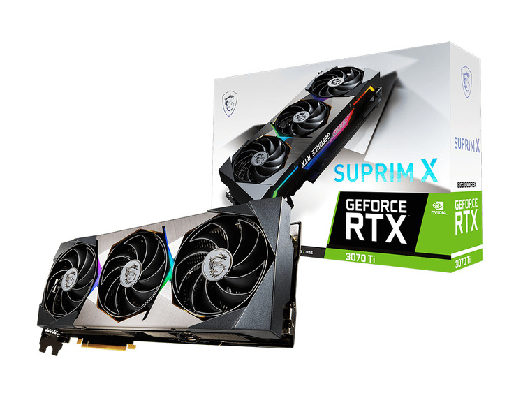 Zdjęcie produktu: MSI GeForce RTX 3070 Ti SUPRIM X 8GB GDDR6X Zdjęcie produktu: MSI GeForce RTX 3070 Ti SUPRIM X 8GB GDDR6X