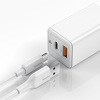 Miniatura zdjęcia: Ładowarka sieciowa Baseus GaN2 45W, USB / USB Typ-C Quick Charge 3.0 (azotek galu) biała (CCGAN-Q02)