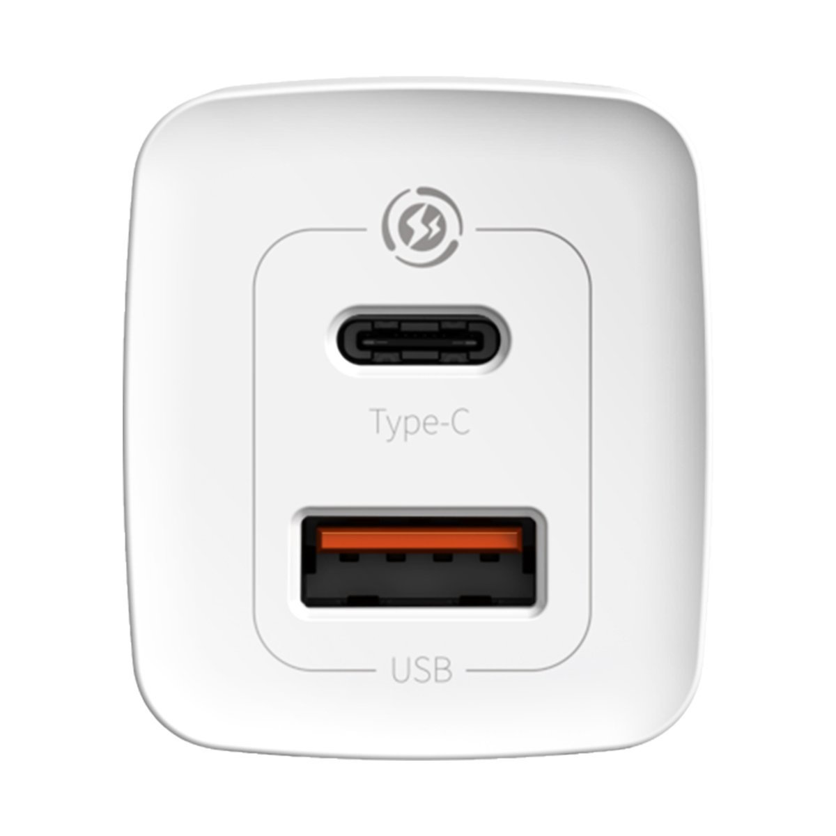 Ładowarka sieciowa Baseus GaN2 Lite 65W, USB / USB Typ-C Quick Charge 3.0 (azotek galu) biała (CCGAN2L-B02)