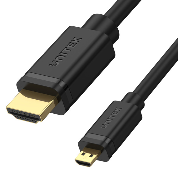 Zdjęcie produktu: Kabel micro HDMI - HDMI 2.0 Unitek 4K 60Hz 2 m (Y-C182)