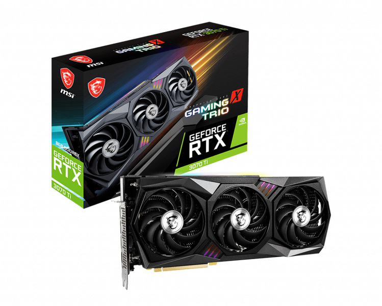 Zdjęcie produktu: MSI GeForce RTX 3070 Ti GAMING X TRIO 8GB GDDR6X