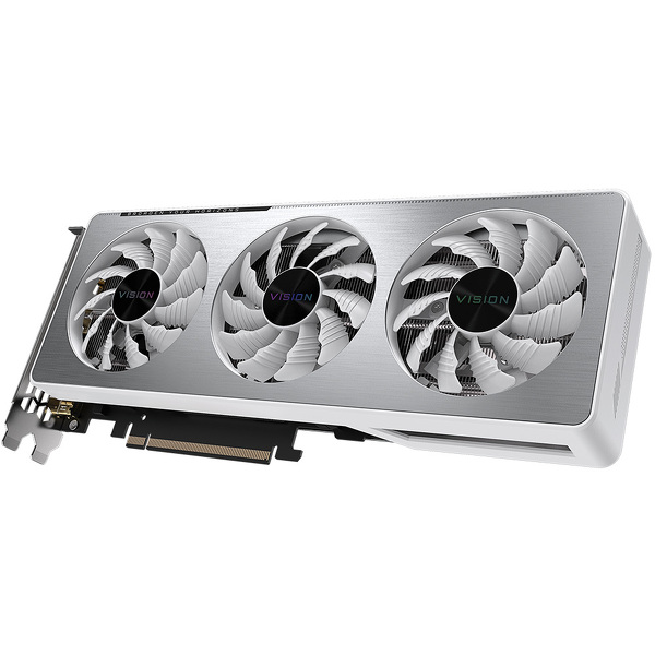 Zdjęcie produktu: Gigabyte GeForce RTX 3060 VISION OC 12GB GDDR6 LHR (GV-N3060VISION OC-12GD 2.0) Zdjęcie produktu: Gigabyte GeForce RTX 3060 VISION OC 12GB GDDR6 LHR (GV-N3060VISION OC-12GD 2.0)