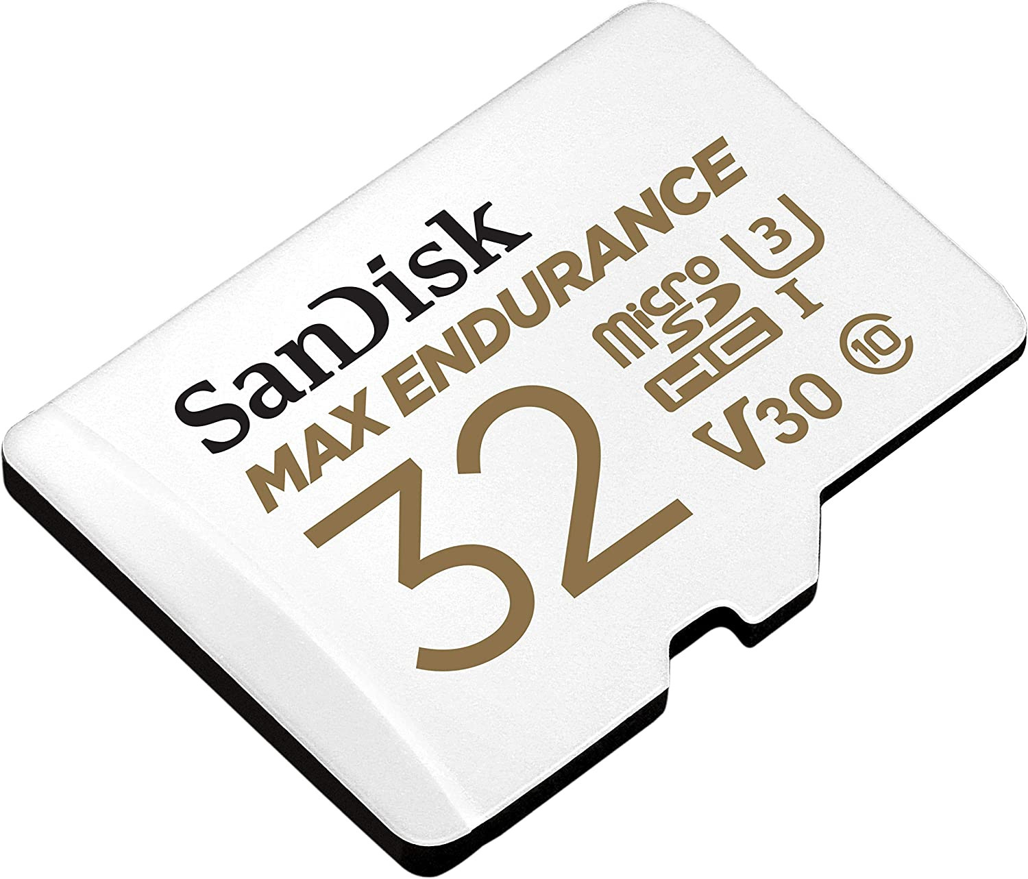 Karta SanDisk Max Endurance (rejestratory i monitoring) microSDHC 32GB 100/40 MB/s V30 + Adapter SD (SDSQQVR-032G-GN6IA)