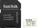 Miniatura zdjęcia: Karta SanDisk Max Endurance (rejestratory i monitoring) microSDHC 32GB 100/40 MB/s V30 + Adapter SD (SDSQQVR-032G-GN6IA)