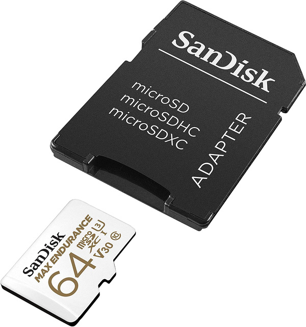 Zdjęcie produktu: SanDisk Max Endurance microSDHC 64GB 100/40 Zdjęcie produktu: SanDisk Max Endurance microSDHC 64GB 100/40