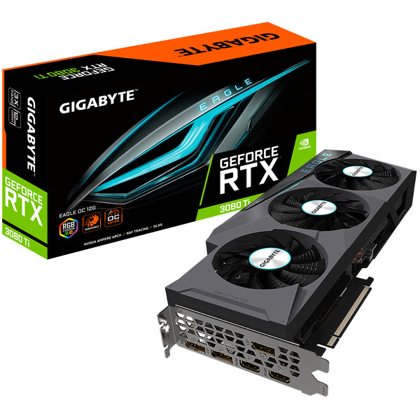 Zdjęcie produktu: Gigabyte GeForce RTX 3080 Ti Eagle OC 12GB GDDR6X (GV-N308TEAGLE OC-12GD)