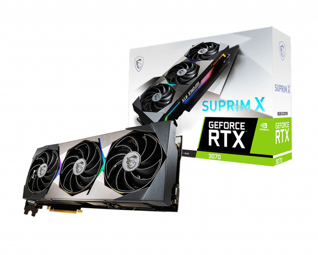 MSI GeForce RTX 3070 SUPRIM X 8GB LHR GDDR6