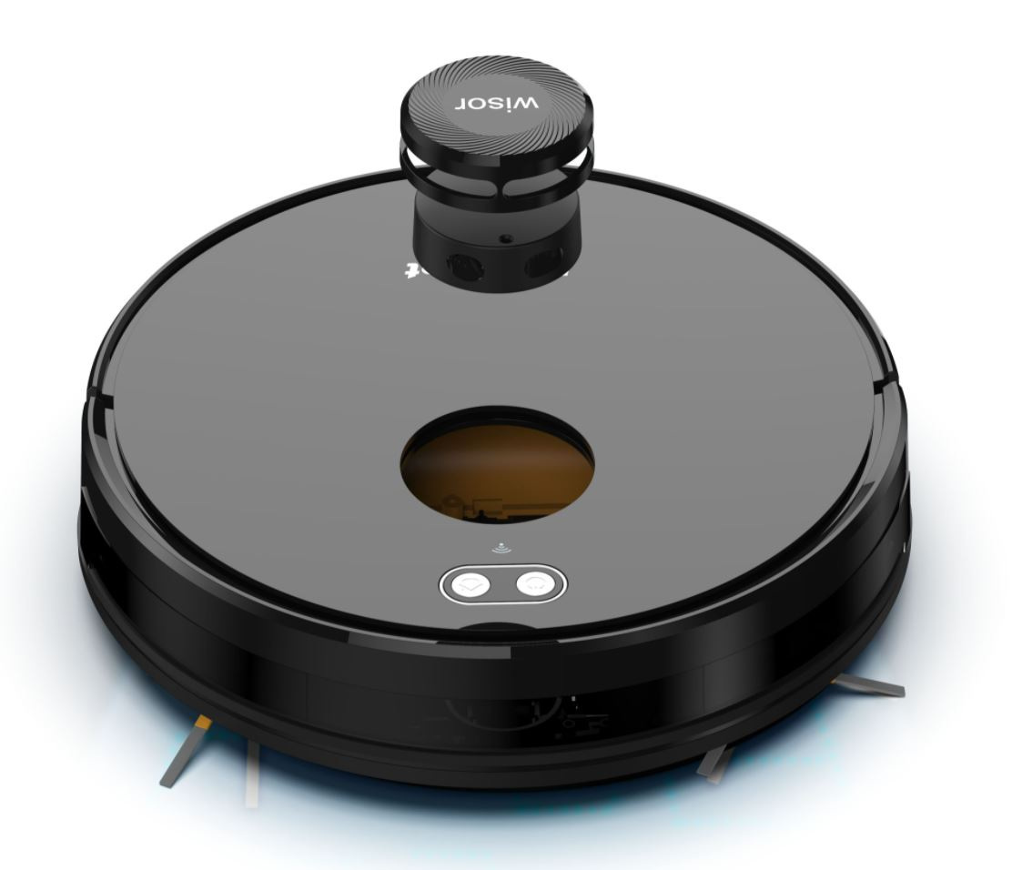 Robot sprzątający Mamibot Wisor EXVAC880 Black, Laser LDS 4.0, odkurzacz 2w1 mopujący, czarny Robot sprzątający Mamibot Wisor EXVAC880 Black, Laser LDS 4.0, odkurzacz 2w1 mopujący, czarny