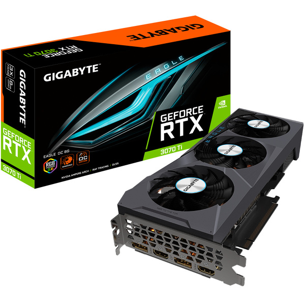 Zdjęcie produktu: Gigabyte GeForce RTX 3070 Ti EAGLE OC 8GB GDDR6X (GV-N307TEAGLE OC-8GD)