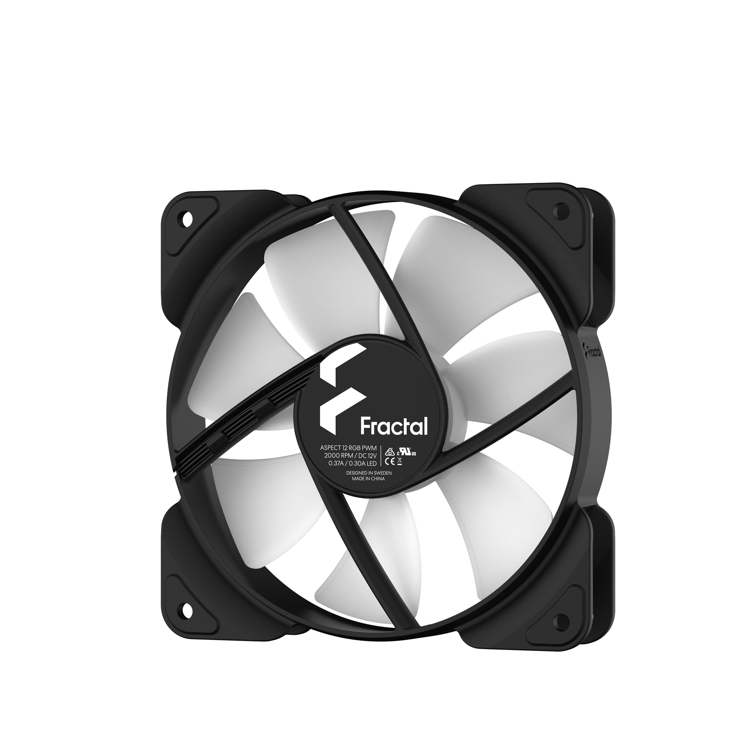 Fractal Design Aspect 12 RGB PWM Black 120mm