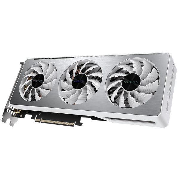 Zdjęcie produktu: Gigabyte GeForce RTX 3060 Ti VISION OC 8GB GDDR6 LHR (GV-N306TVISION OC-8GD 2.0)