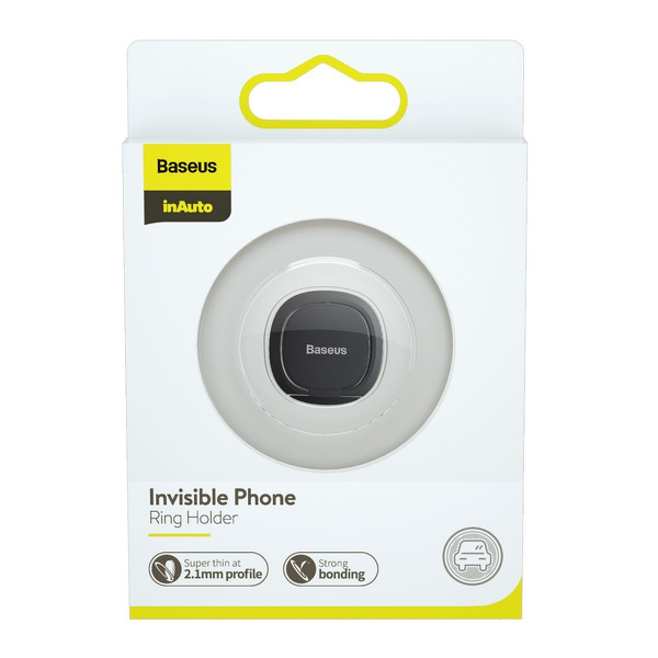 Zdjęcie produktu: Uchwyt pierścień, ring holder Baseus Invisible do telefonu - szary (SUYB-0A)