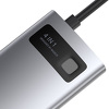 Miniatura zdjęcia: Hub USB 4w1 Baseus Metal Gleam Series, USB TYP-C do USB 3.0 + USB 2.0 + HDMI + USB-C PD (CAHUB-CY0G)