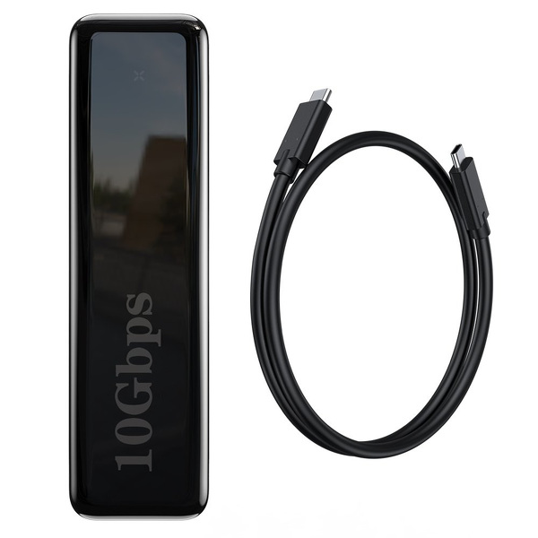 Zdjęcie produktu: Obudowa zewnętrzna na dysk SSD M.2 (PCIe/NVMe) Baseus USB 3.2 Gen2 Typ-C SuperSpeed USB 10 Gbps M / M+B key + kabel USB Typ C szary - (CAYPH-F0G)