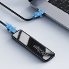 Miniatura zdjęcia: Obudowa zewnętrzna na dysk SSD M.2 (PCIe/NVMe) Baseus USB 3.2 Gen2 Typ-C SuperSpeed USB 10 Gbps M / M+B key + kabel USB Typ C szary - (CAYPH-F0G)